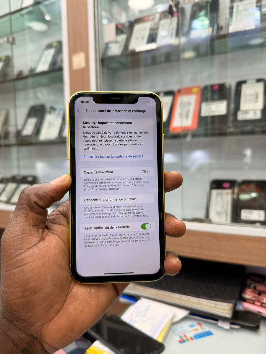 iPhone 11 Jaune 64GB