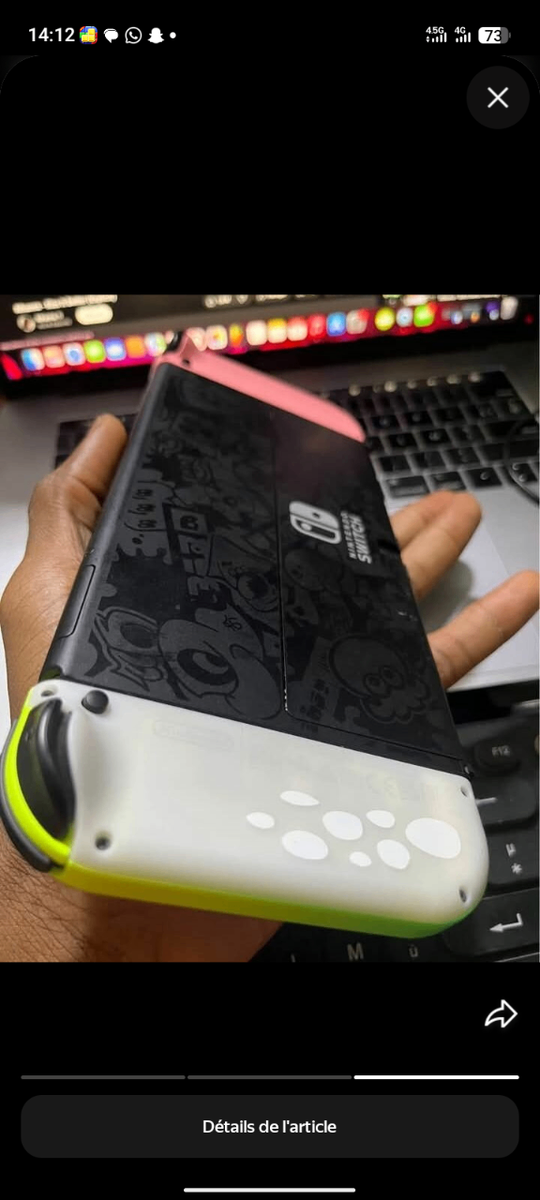 Console de Jeu Portable Switch