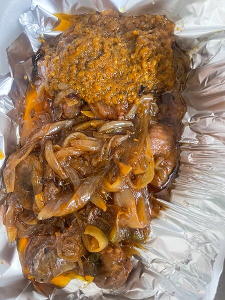 Gésier de poulet bien épicé