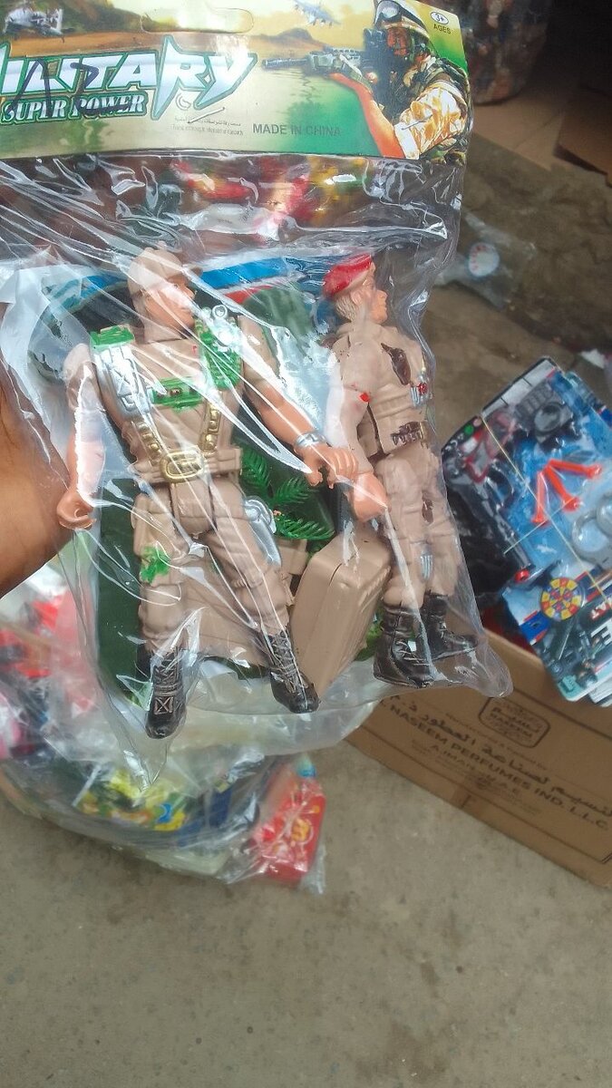 Figurines d'action militaires