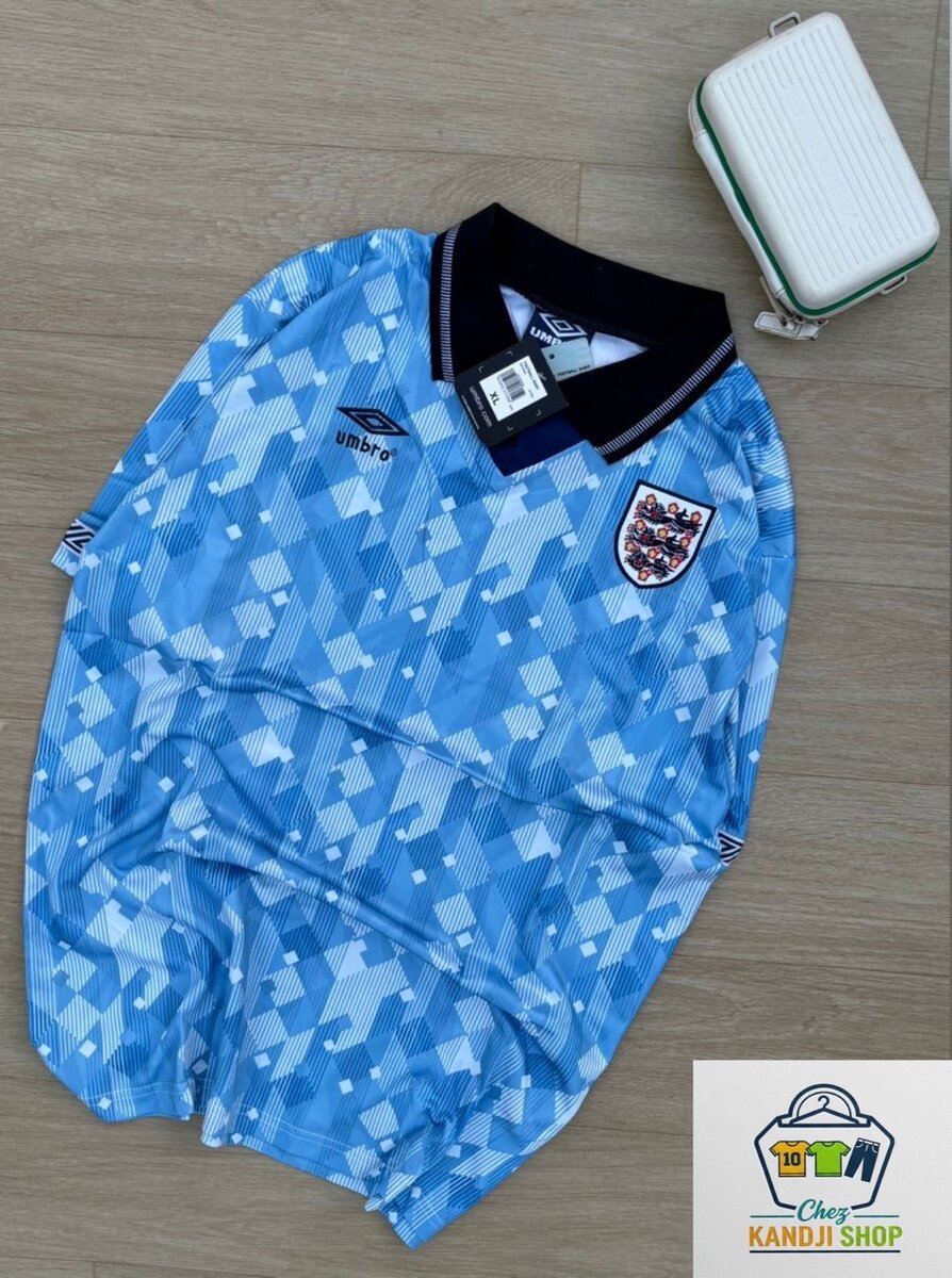 Maillot Rétro Foot Angleterre