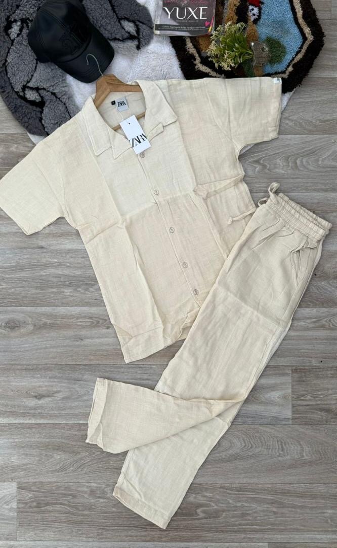 Ensemble loungewear beige