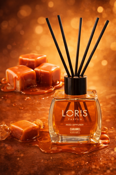 Diffuseur à bâtonnets caramel