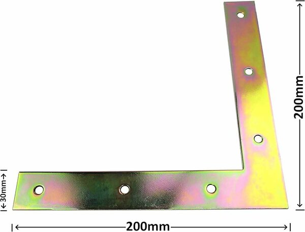 Équerres de renfort 200mm