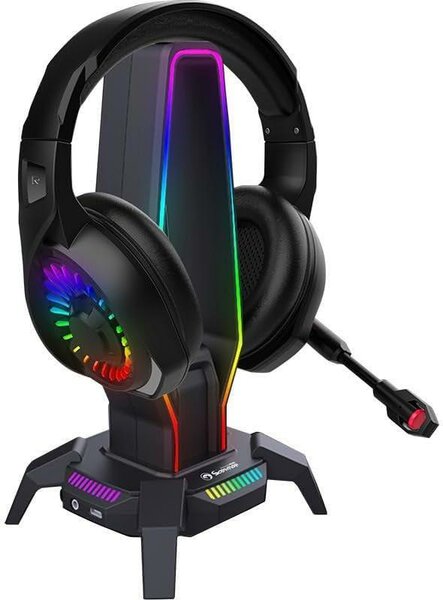 Support casque gaming RGB