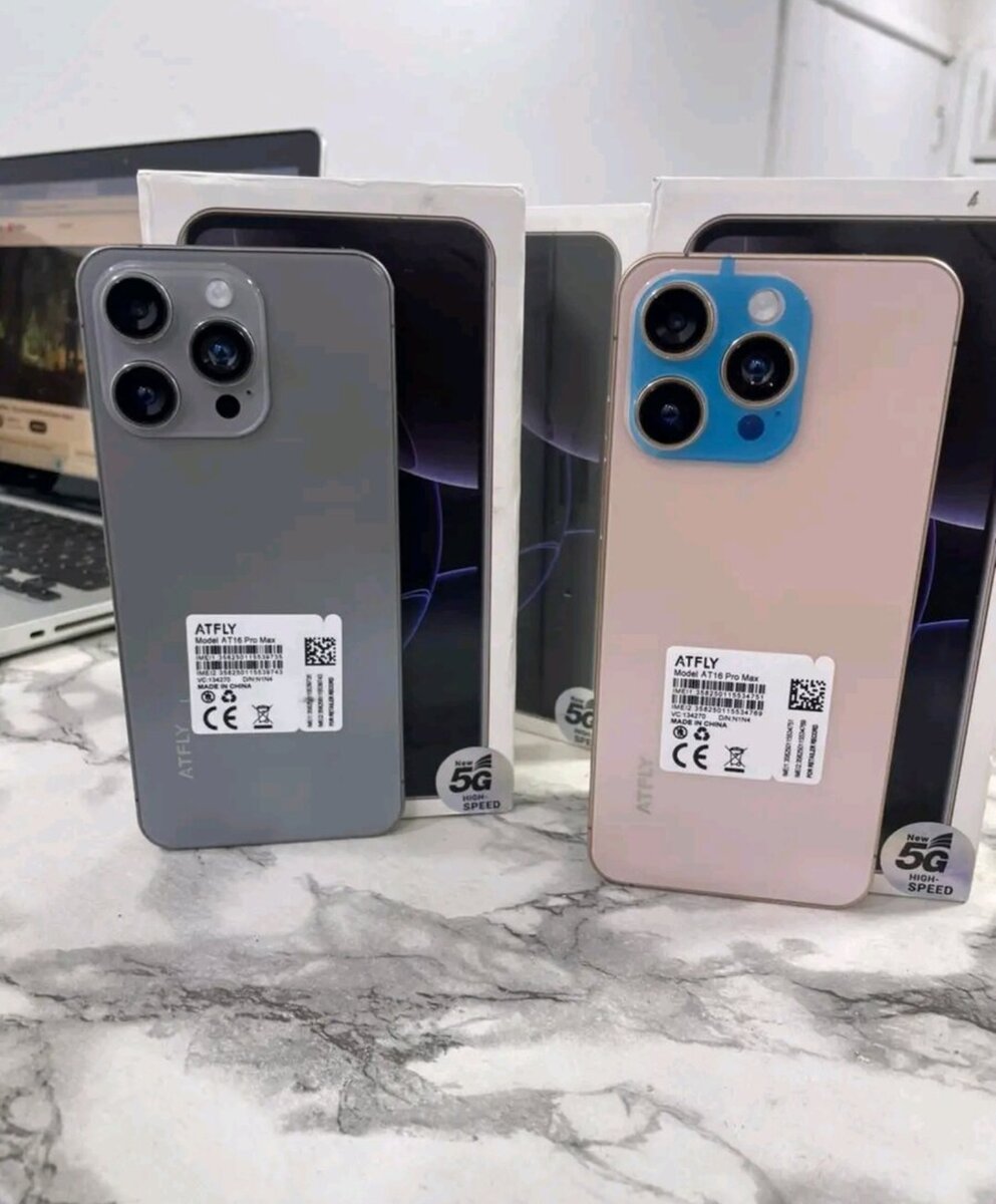 Smartphone 5G moderne