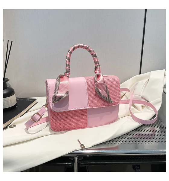 Sac à main chic multicolore