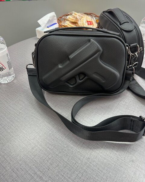 Sac bandoulière crâne punk