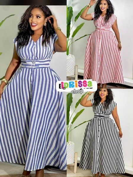 Combinaison rayée pour femme