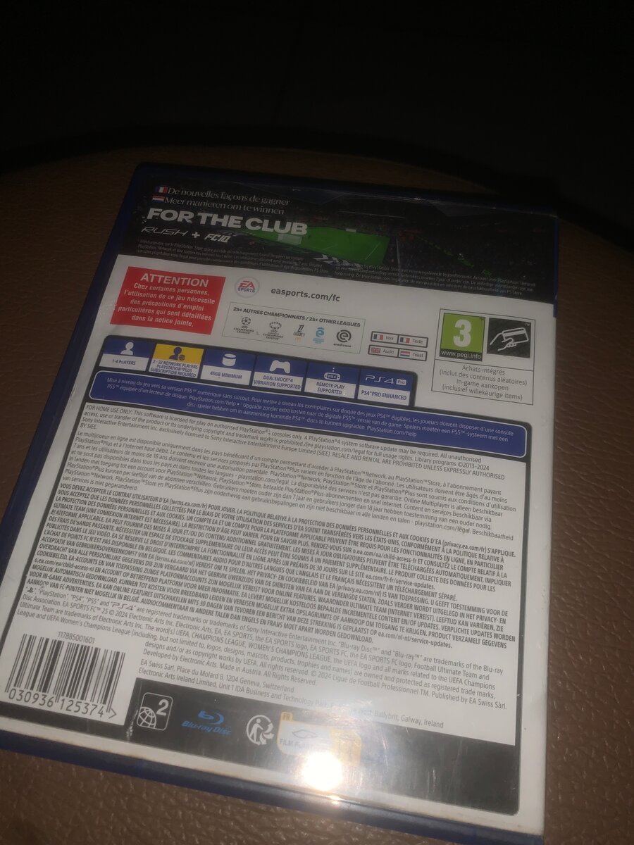 EA Sports FC 25 pour PS4