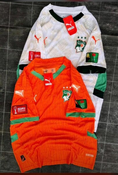 Maillots de football Côte d'Ivoire
