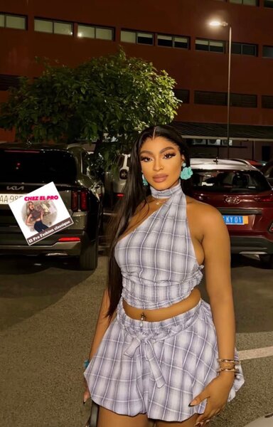 Ensemble à carreaux tendance