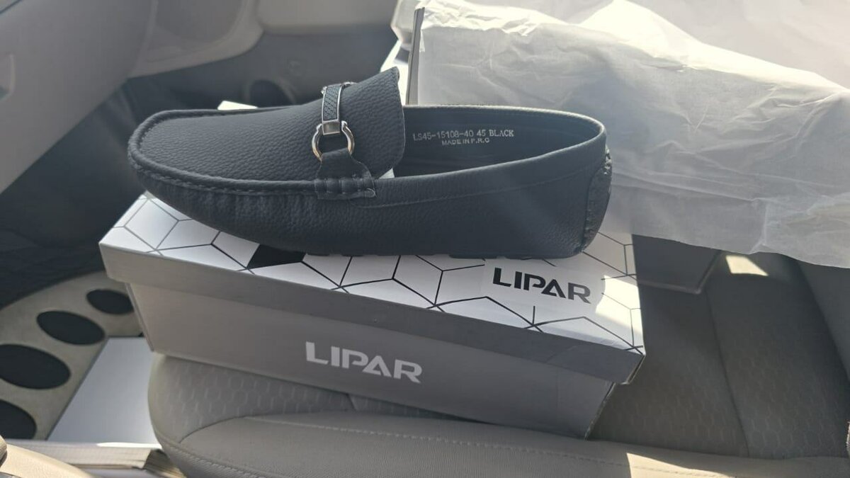 Mocassins en cuir élégants