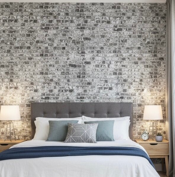 Papier Peint Effet Brique