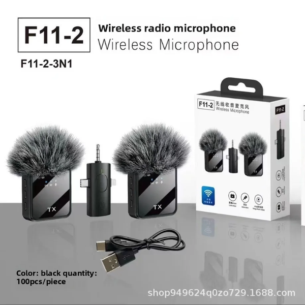 Microphone Sans Fil F11-2