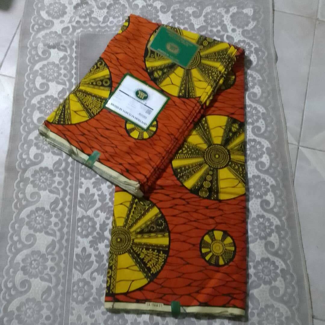 Tissu Wax hollandais vilsco