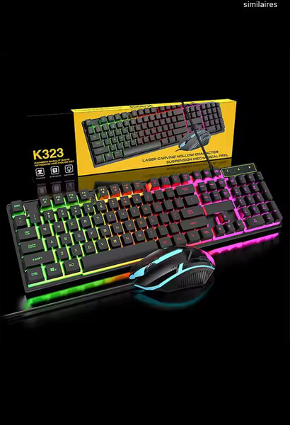 Clavier RGB Gaming + Souris
