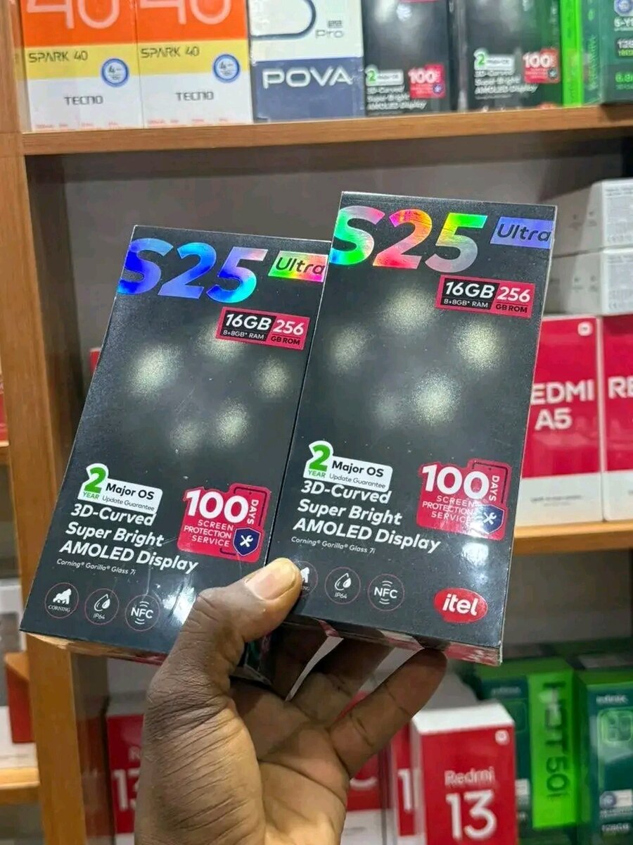 Téléphone Itel S25 Ultra 16GB/256GB