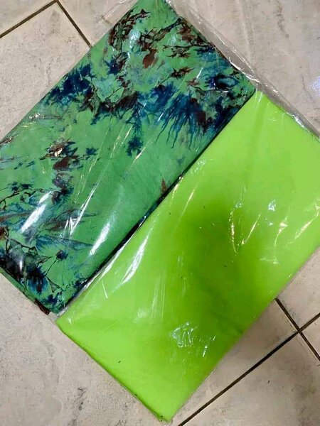 Tissus colorés élégants