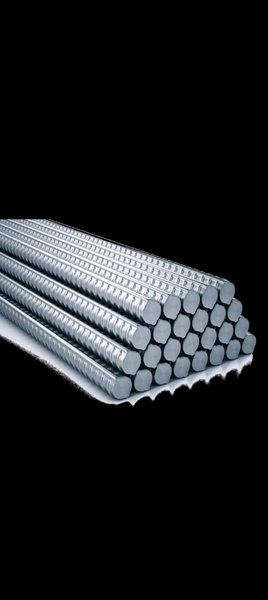 Barres en acier de construction