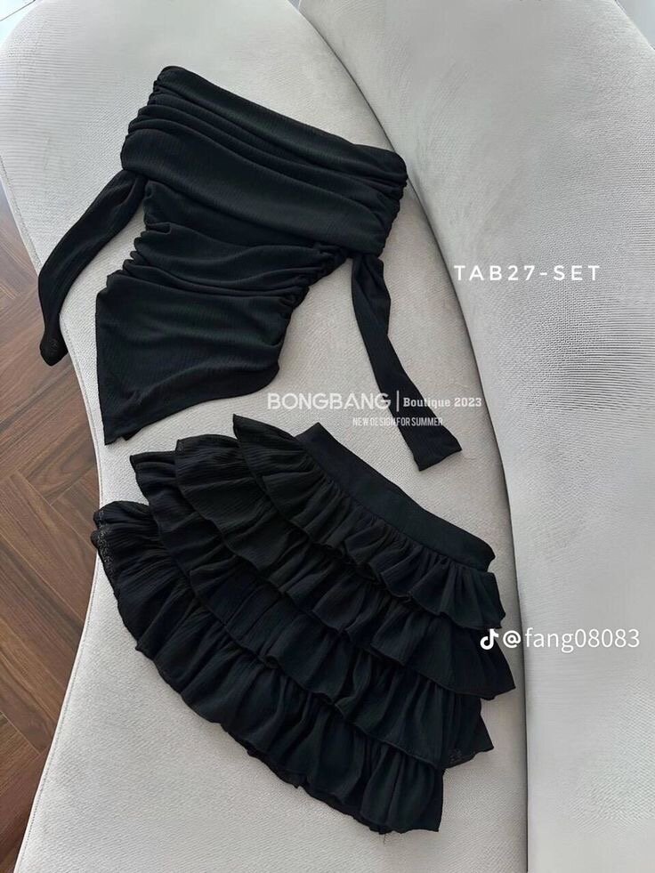 Ensemble chic jupe et top