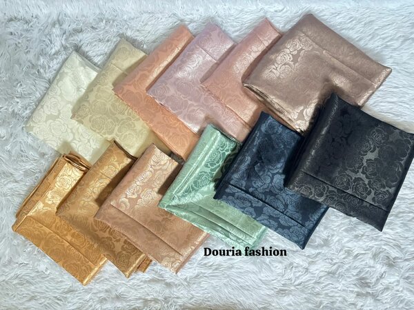 Voile satin florale (2)