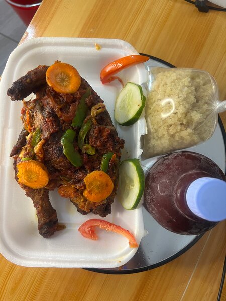 Poulet sauté grillé