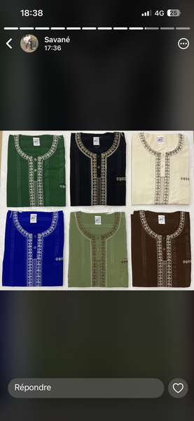 Boubou marocain pour homme