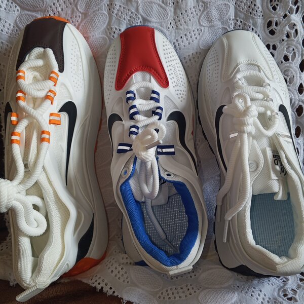 Baskets sport colorées