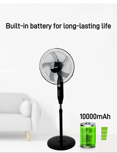 Ventilateur Solaire Rechargeable