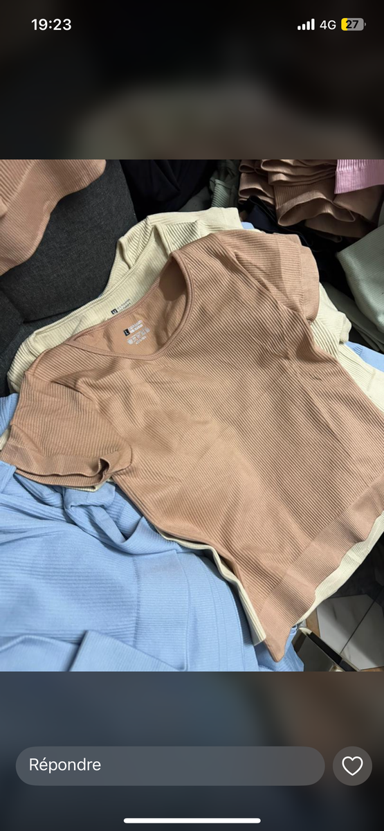 T-shirts en coton pour femmes