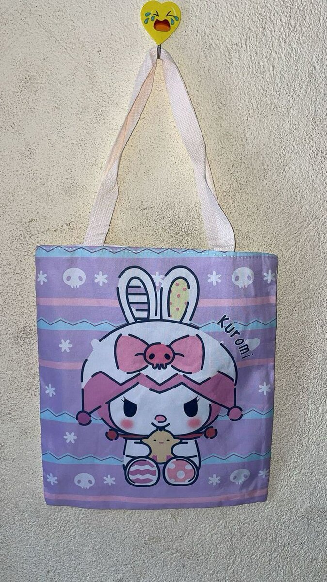Sac fourre-tout kawaii motifs