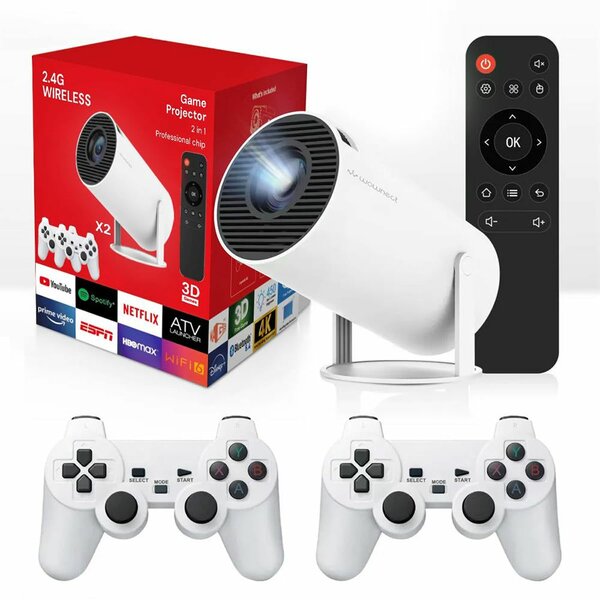 Projecteur de Jeu Sans Fil 2en1