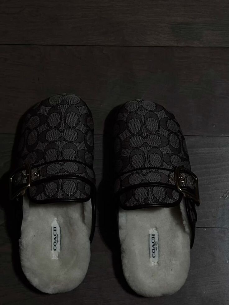 Chaussons Cozy Luxe Coach