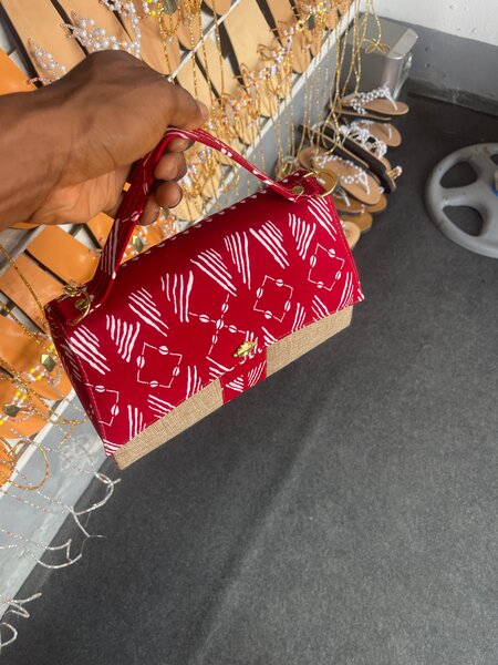 Sac à main en tissu ethnique