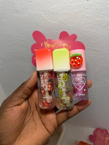 Lot de gloss hydratants (3)