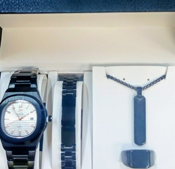 Ensemble Montre et Bijoux pour Homme Luxe