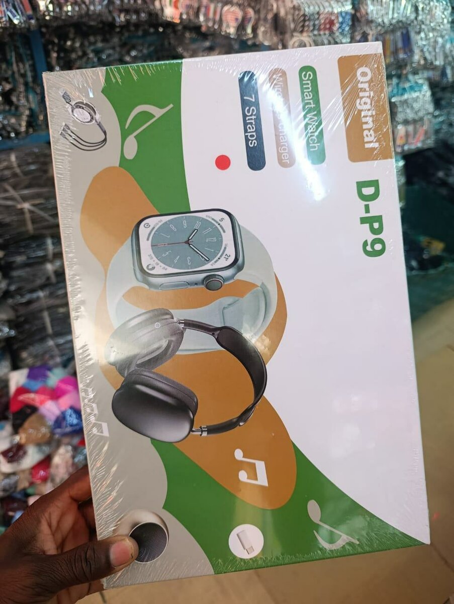 Smartwatch et Écouteurs D-P9