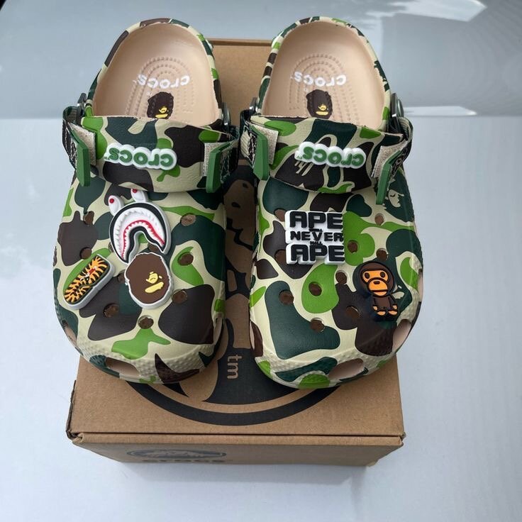 Crocs Bape x Camo