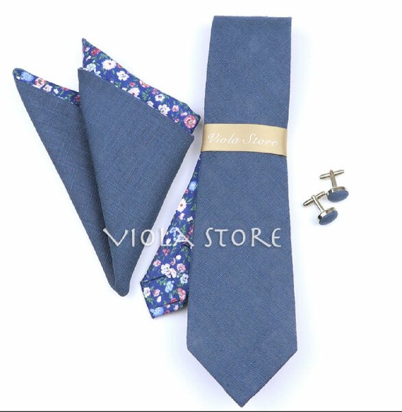 Cravate et Mouchoirs Élégants