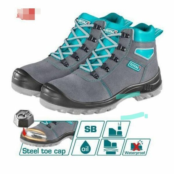 Chaussures de sécurité Total gris et bleu