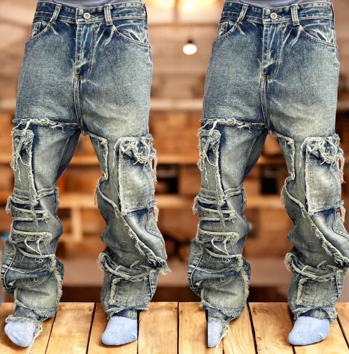 Jeans décontractés tendance