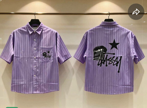 Chemise casual et teeshirt