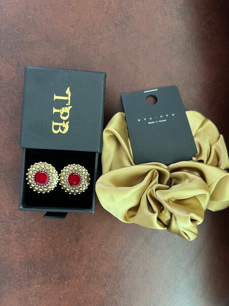 Boucles d'oreilles ensemble