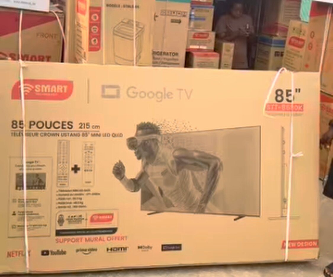 Téléviseur 85" QLED Google TV