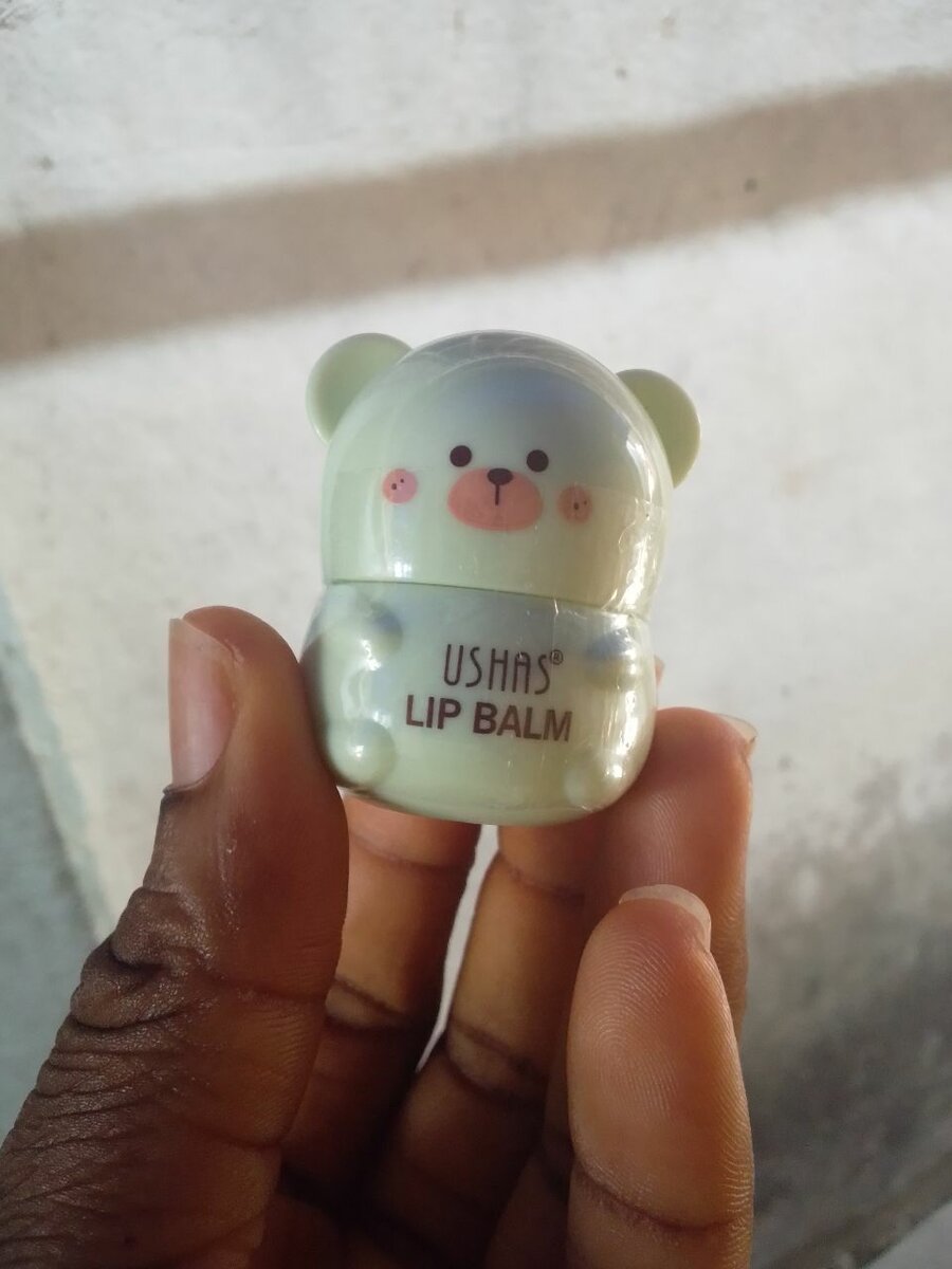 Baume à lèvres USHAS en forme d'ours