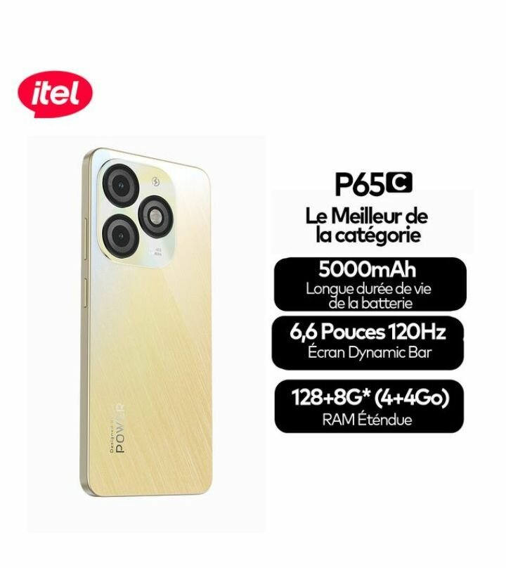 itel P65C Smartphone 5000mAh
