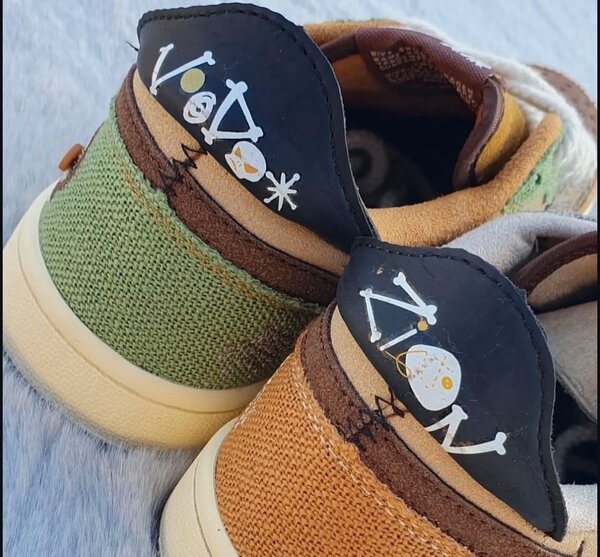 Sneakers multicolores urbaines