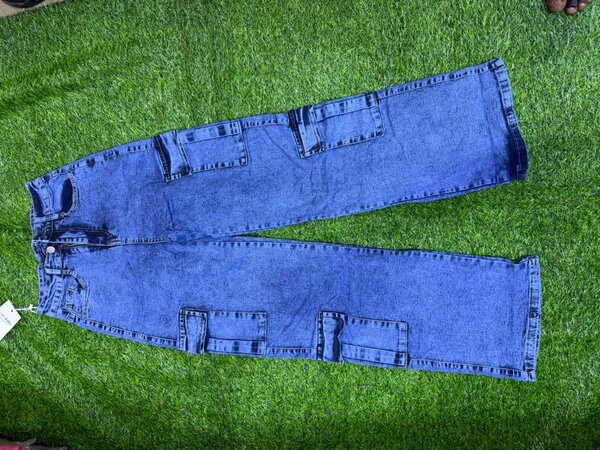 Jeans cargo décontractés hommes
