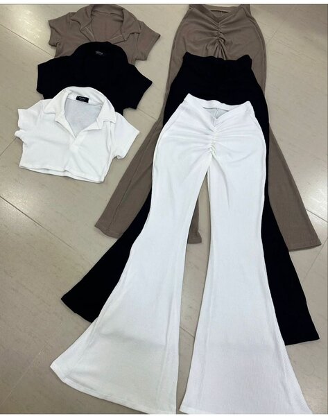 Ensemble Femme Évasé & Tops